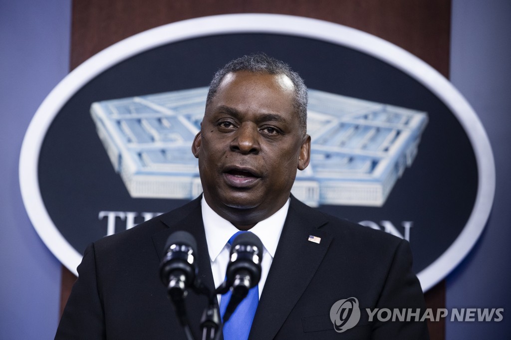 로이드 오스틴 미국 국방부 장관