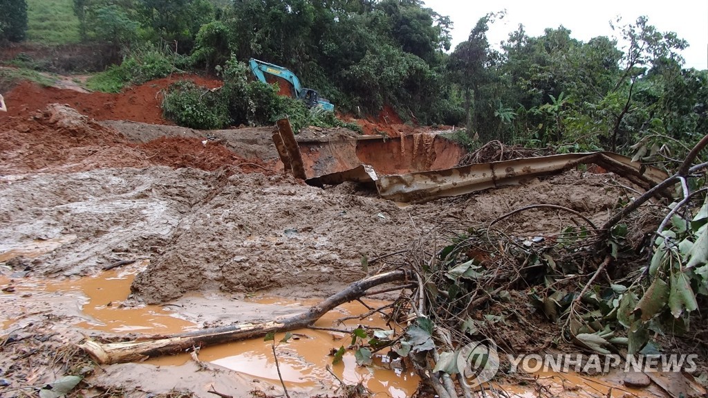 VIETNAM-QUANG TRI-LANDSLIDE