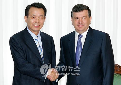 한-우즈베키스탄 총리 단독회담