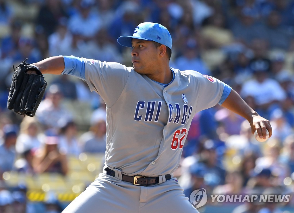 BASEBALL-MLB-LAD-CHC/