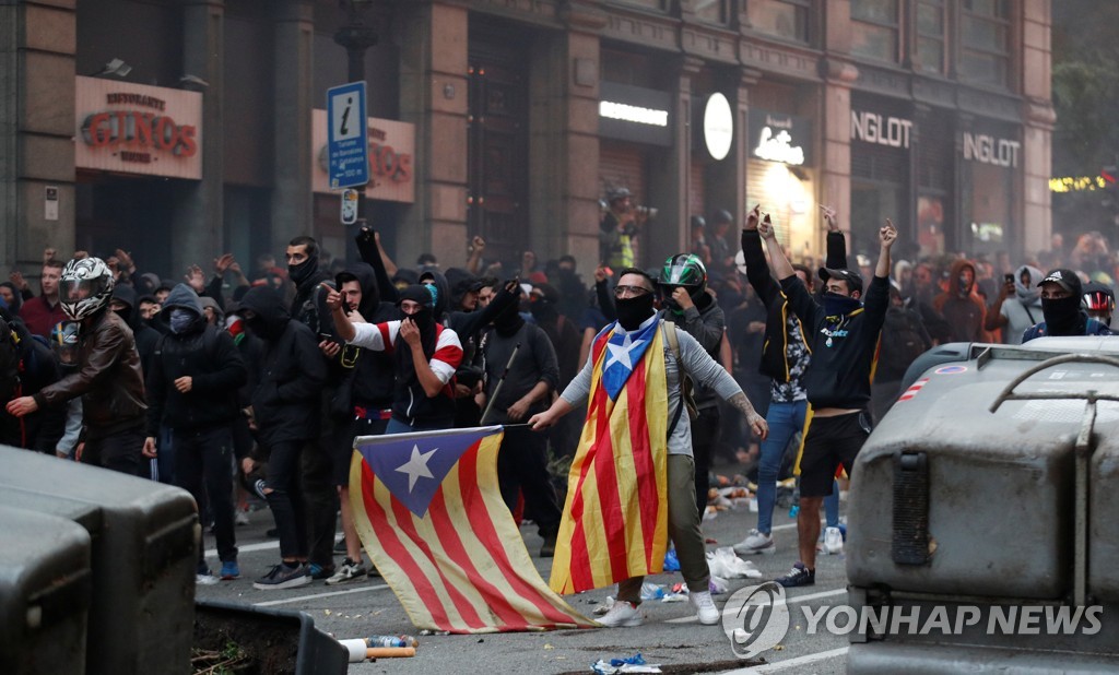 SPAIN-POLITICS/CATALONIA-STRIKE