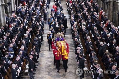 고(故) 엘리자베스 2세 영국 여왕 장례식