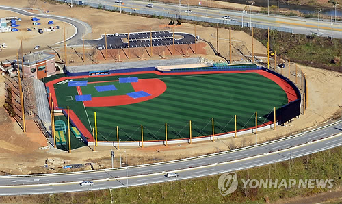 내달 개장하는 '공주시립야구장'