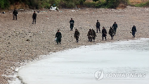 세월호 유류품 해안 수색