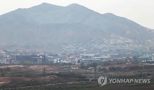 도라산 전망대에서 바라본 개성공단 일대 (연합뉴스 DB)