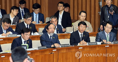 세월호 특위, 기관보고 마무리