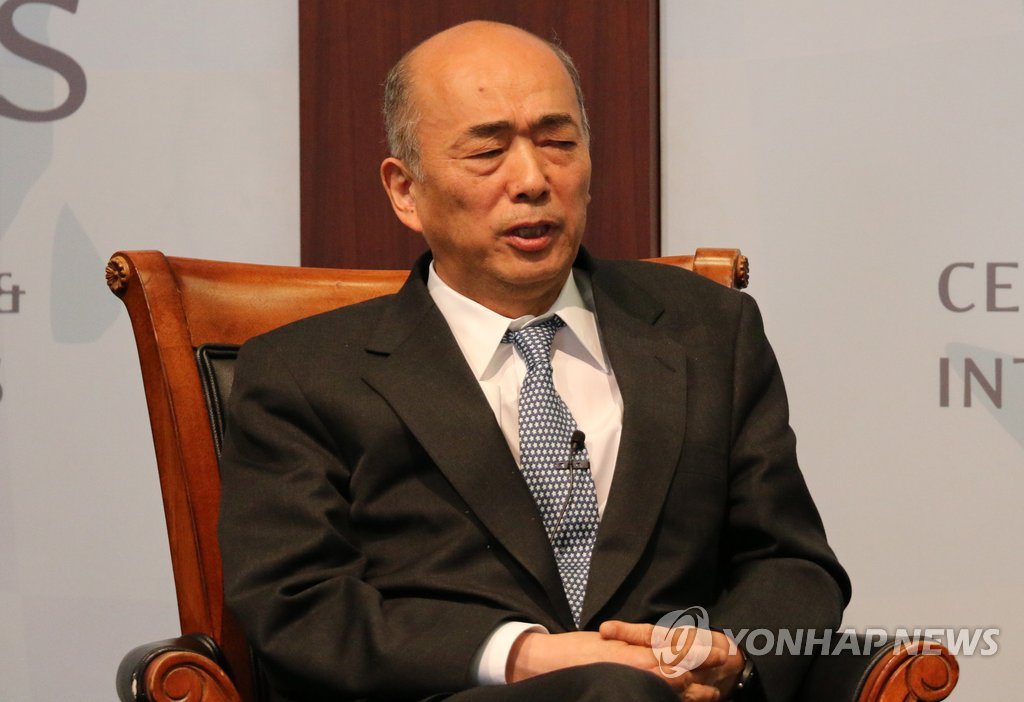 사사에 겐이치로 전 일본 외무성 사무차관 (연합뉴스 자료사진)