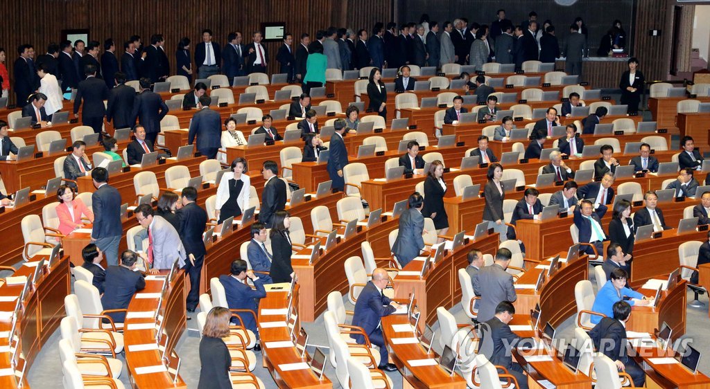 박상옥 대법관 임명동의안 여당 단독 투표