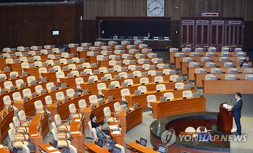 계속되는 필리버스터