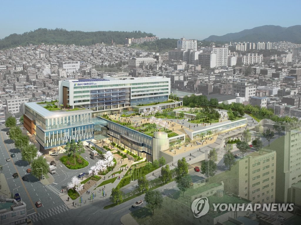 성남시의료원 조감도