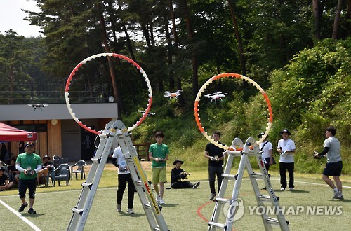 동부산림청, 산림행정에 '드론' 활용 앞장