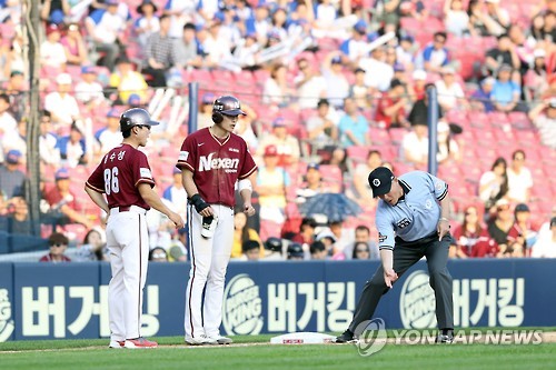넥센 임병욱의 뼈아픈 주루 실수