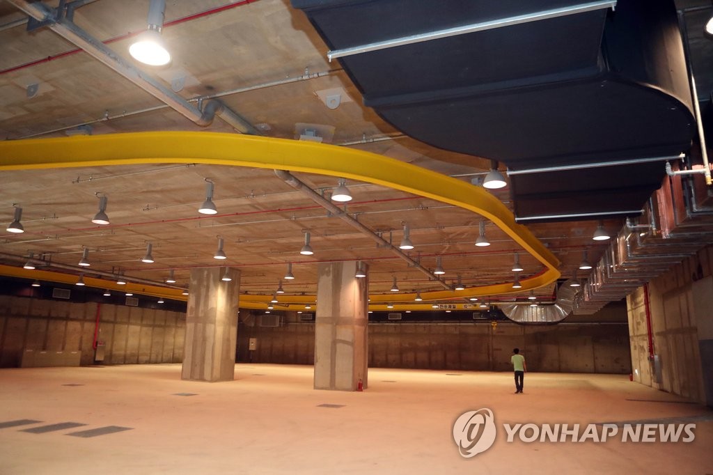 1천억 투입 중입자가속기 치료 빈건물