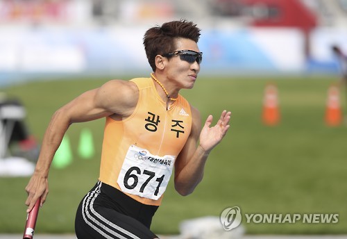 질주하는 김국영