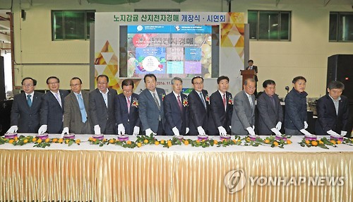 제주 감귤 전자경매 개장식