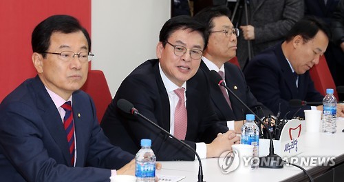 정우택, 기자간담회