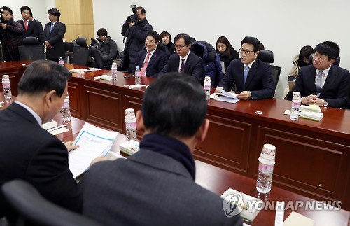 바른정당 팀장 고문단 회의