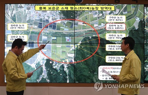 구제약 상황 점검하는 직원들