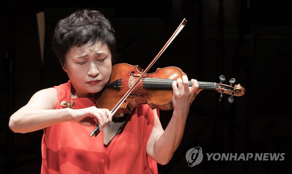 'G-365 평창동계올림픽 성공기원 음악회' 정경화 연주