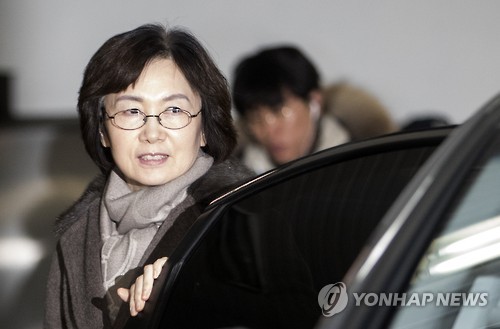 특검 출석하는 최경희 전 이대총장