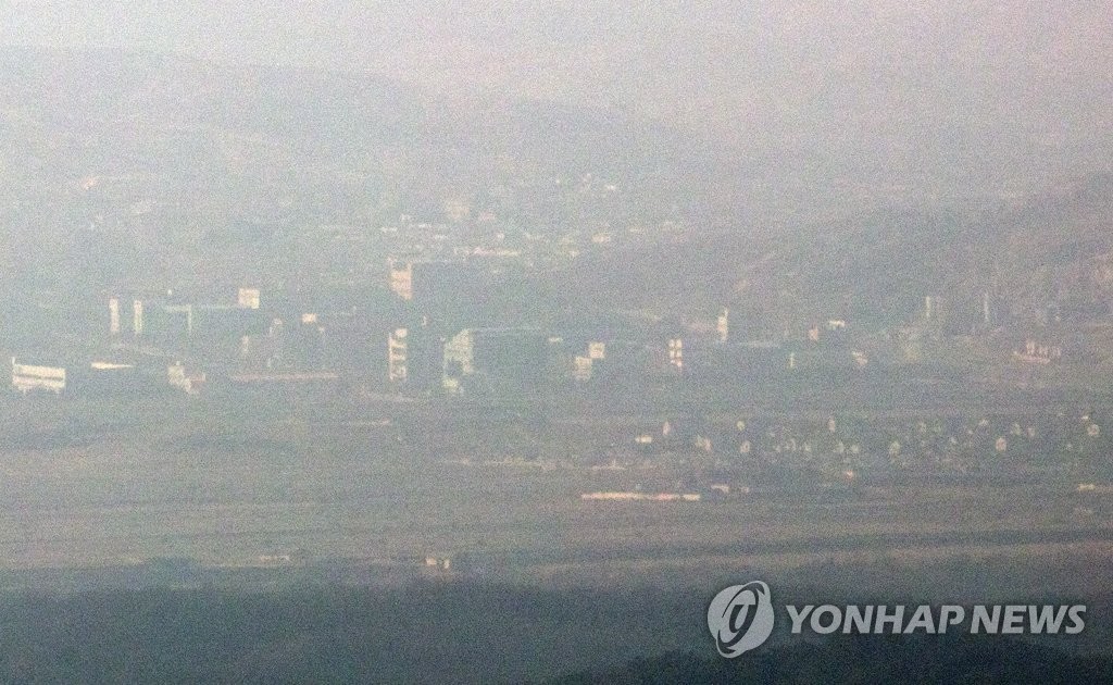 韓国から見た開城工業団地（資料写真）＝（聯合ニュース）