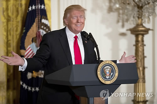 도널드 트럼프 미국 대통령