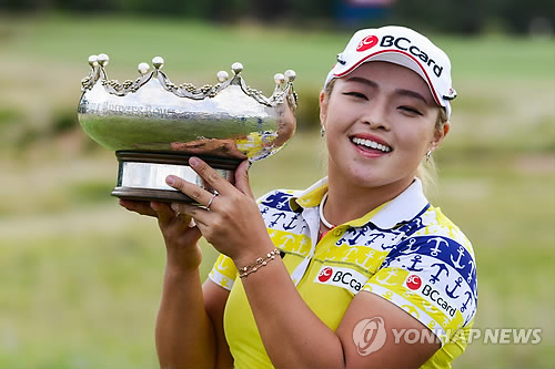 호주여자오픈 우승에 이어 2주 연속 우승에 도전하는 장하나.