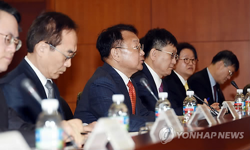 유일호 부총리, 모두발언