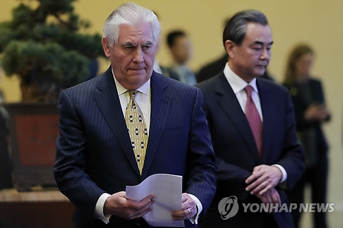 틸러슨 미 국무장관