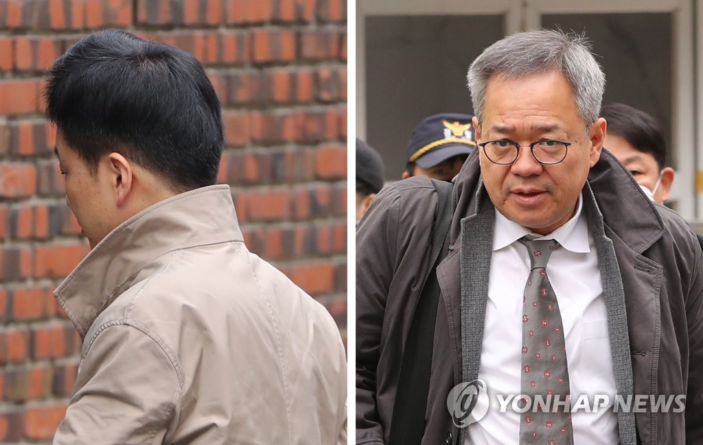 박근혜 전 대통령의 변호인인 유영하(왼쪽), 정장현 변호사 [연합뉴스 자료사진]