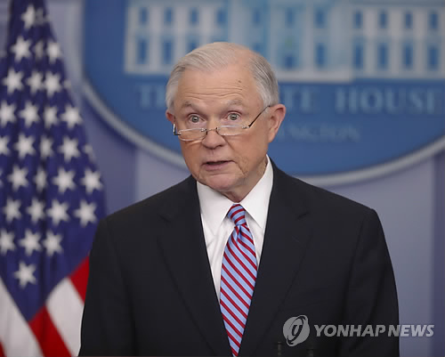 제프 세션스 미 법무장관