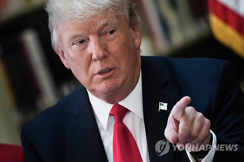 도널드 트럼프 미국 대통령