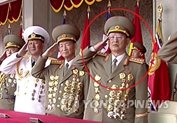 '숙청설' 北김원홍 국가보위상 열병식 참석