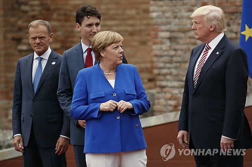 트럼프 "獨 못됐다" 발언 논란