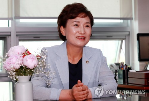 소감 밝히는 김현미