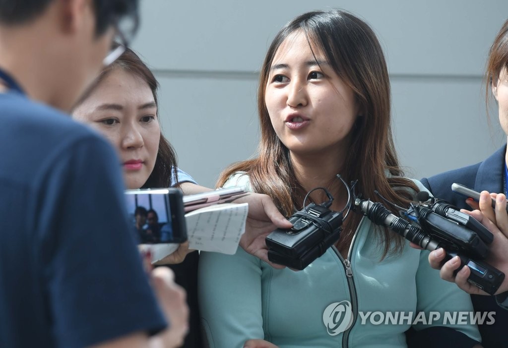 정유라 "엄마와 박 전 대통령 사이 일 몰라…저는 억울하다"
