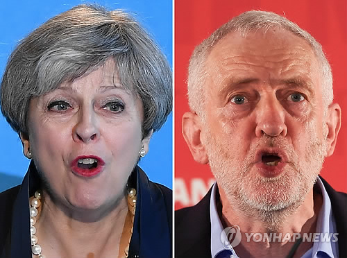 0.9%차 vs 10%차…英총선 직전까지 여론조사 '극과 극'