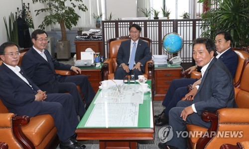 한자리에 모인 국토위 여야 간사