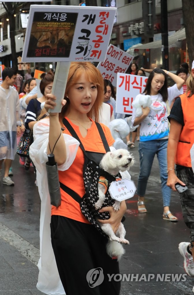 '개고기 절대금지'