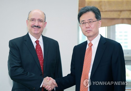 김현종 통상교섭본부장, 멕시코 외교차관 면담
