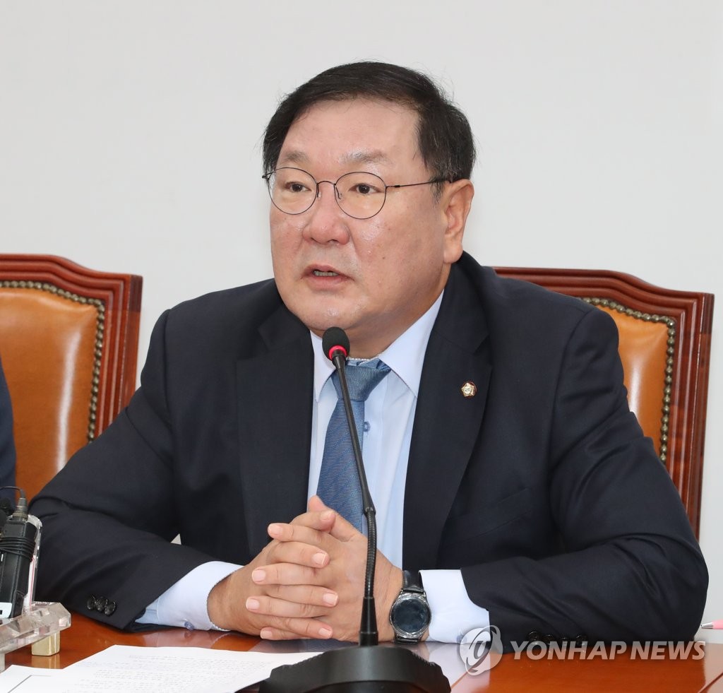 정책조정회의 발언하는 김태년 정책위의장