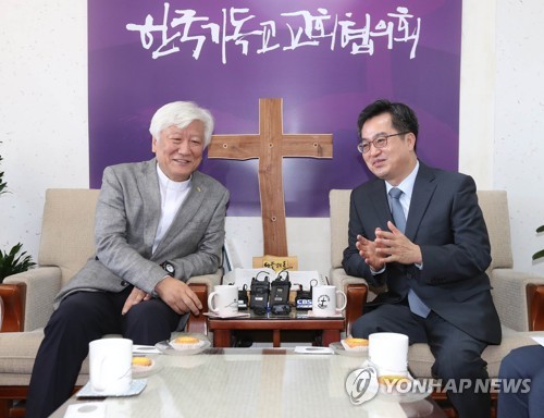 김동연 부총리 한국기독교교회협의회 방문