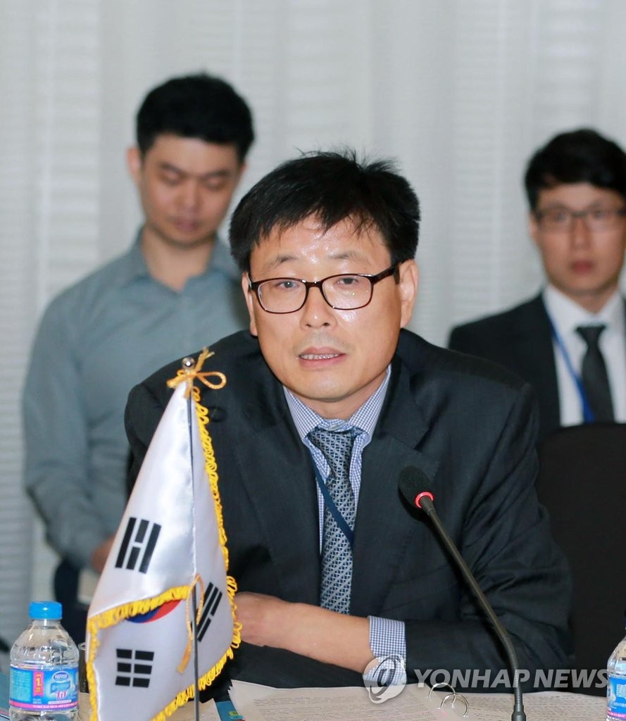 인사말 하는 이민철 FTA정책관