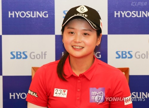 최혜진, 프로 전향 후 첫 우승 인터뷰