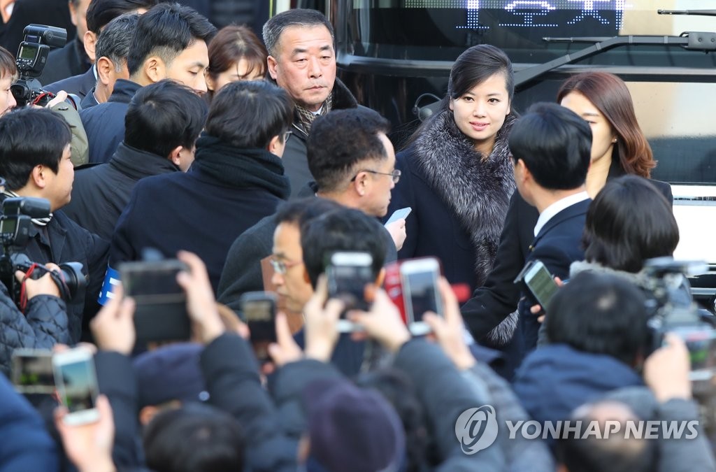 북한 현송월에 쏠린 관심