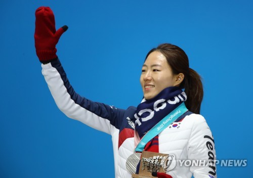 평창올림픽 당시 이상화