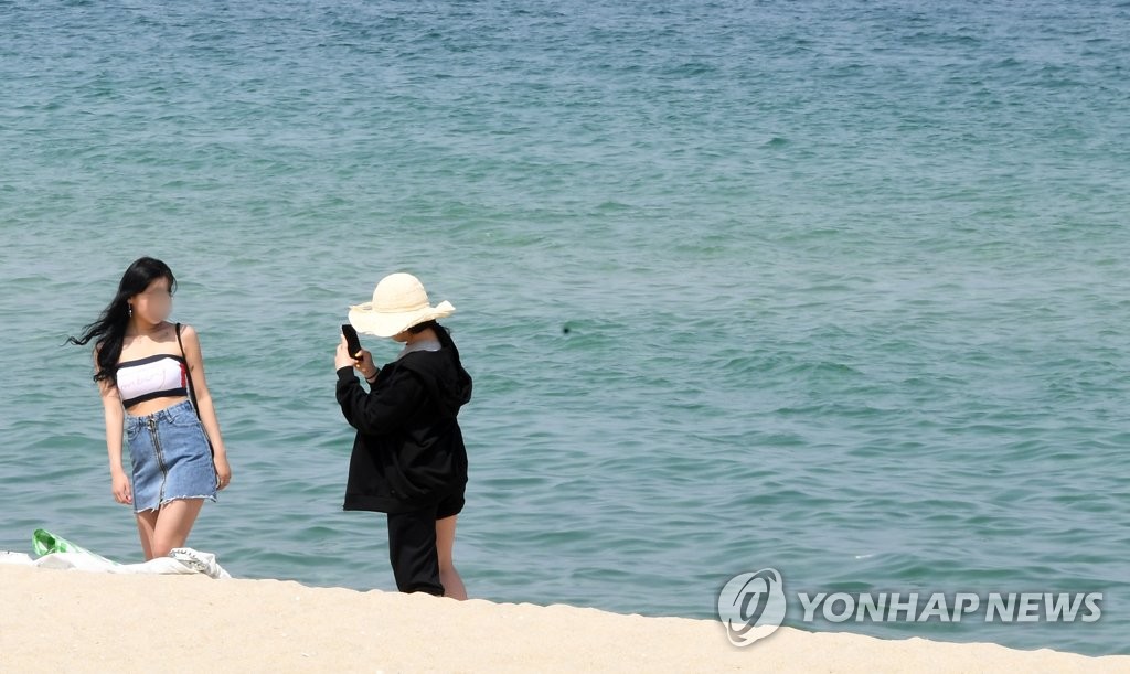 강릉은 벌써 여름