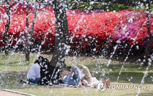 무더위 휴식