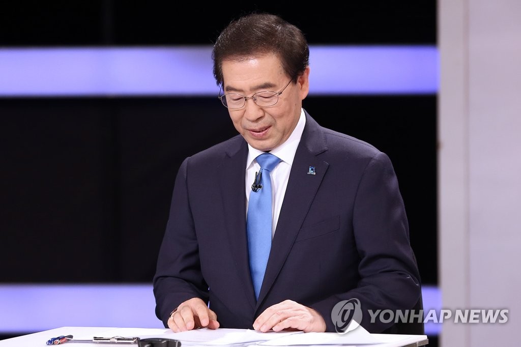 토론 준비하는 박원순 후보