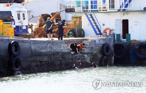가족 캠핑 중 실종 여성 수중 수색